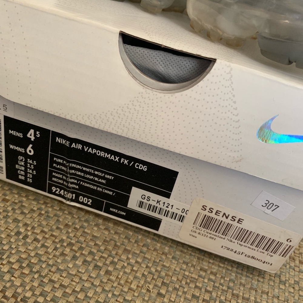 Comme de garçon vapor max